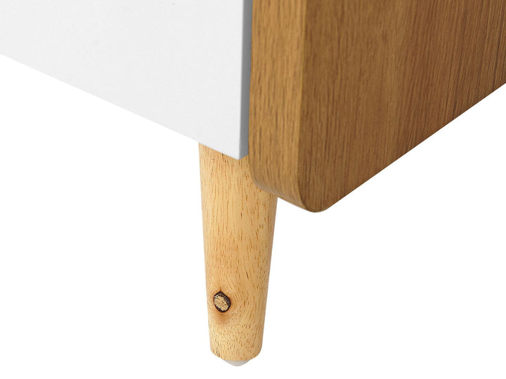 TV Stand White Carmavy