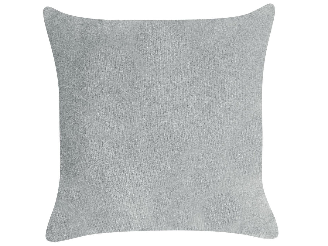 Chaumont Left Hand Velvet Chaise Lounge Light Grey