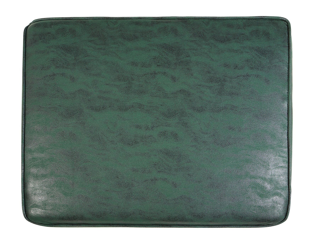 Chesterfield 3 Seater Sofa Faux Leather Green