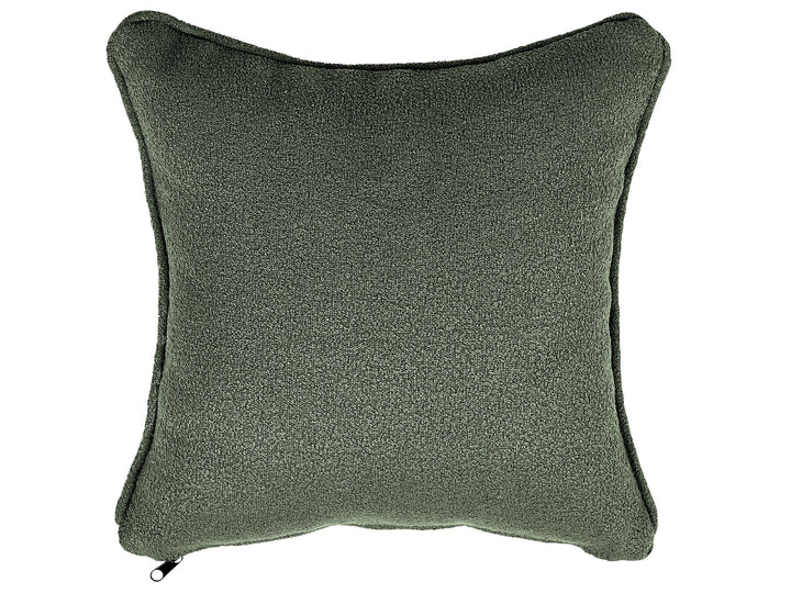 Chevannes Right Hand Boucle Chaise Lounge Dark Green