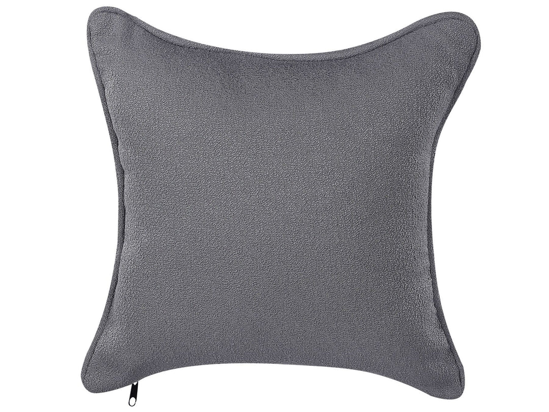 Chevannes Right Hand Boucle Chaise Lounge Dark Grey