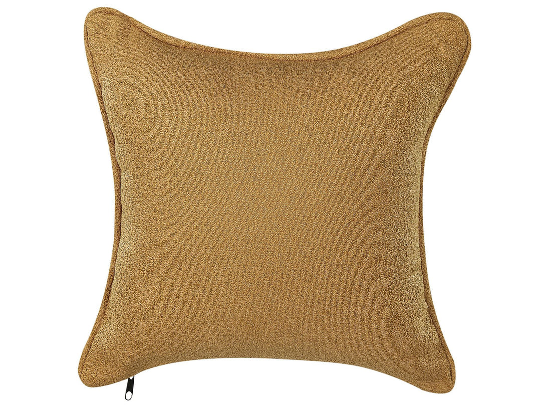 Chevannes Right Hand Boucle Chaise Lounge Mustard