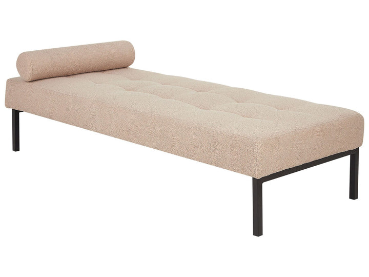 Chinon Boucle Chaise Longue Beige