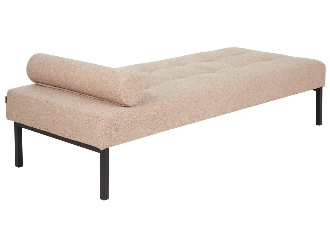 Chinon Boucle Chaise Longue Beige