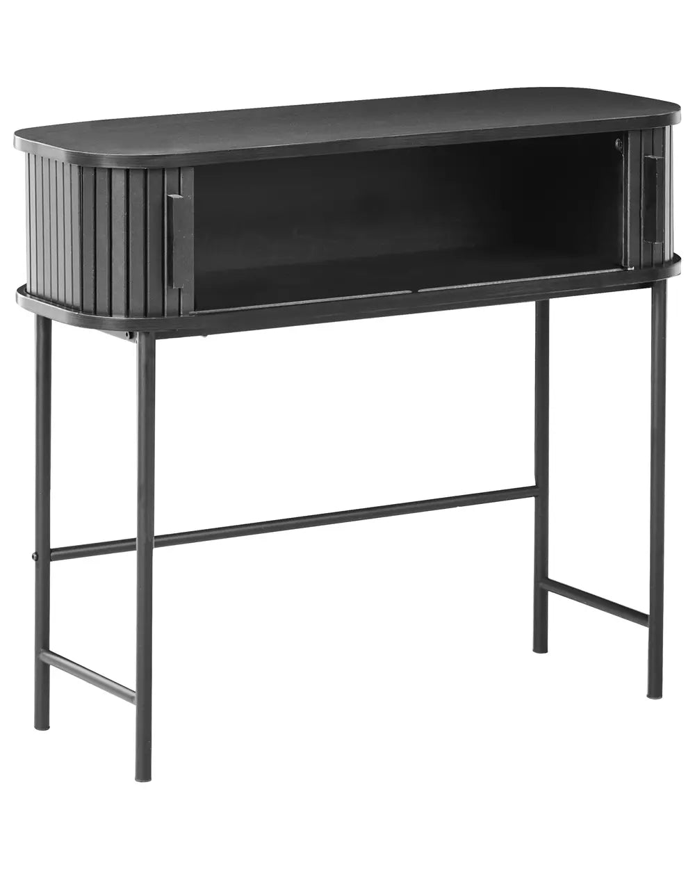 Console Table Black Solid Workmanship Quivara