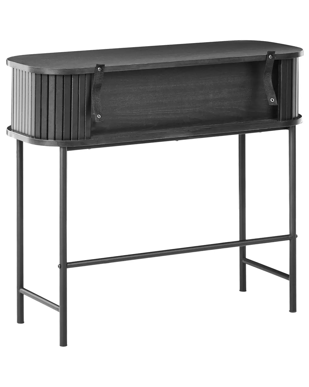 Console Table Black Solid Workmanship Quivara