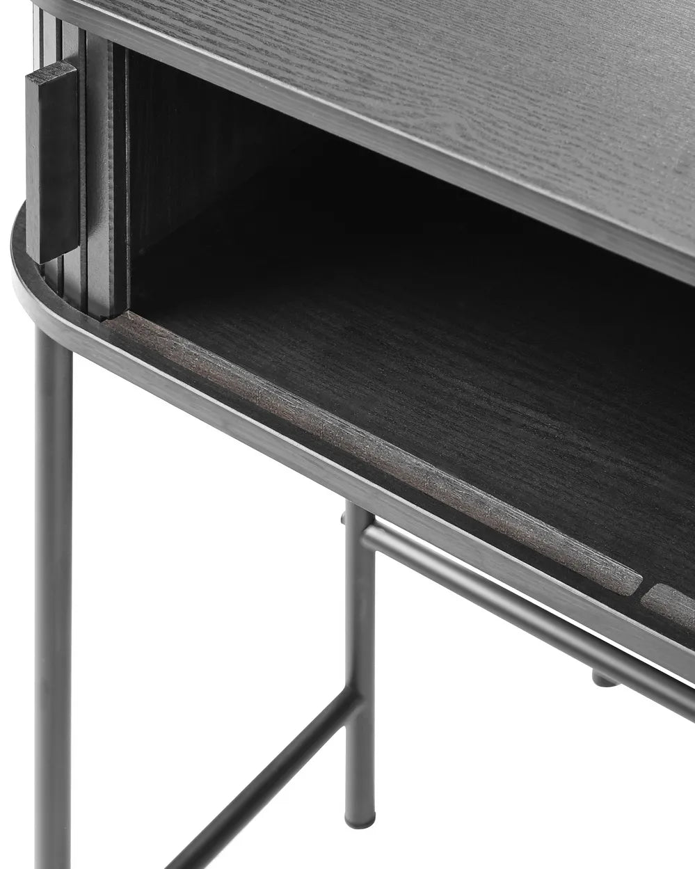 Console Table Black Solid Workmanship Quivara