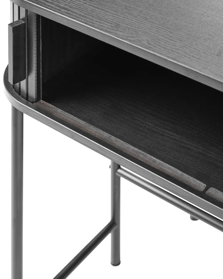 Console Table Black Solid Workmanship Quivara