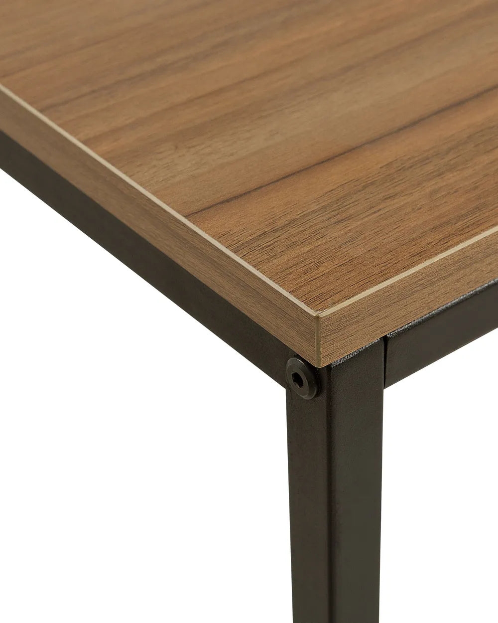 Console Table Brown/ Black Durable Construction Delano