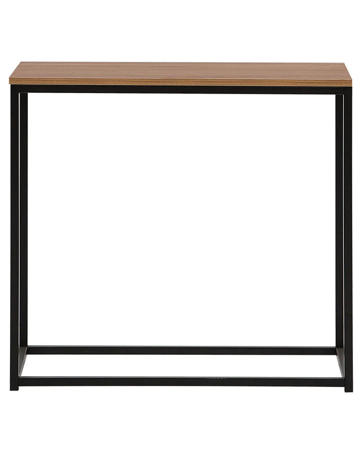 Console Table Brown/ Black Durable Construction Delano