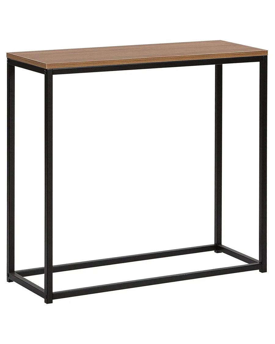 Console Table Brown/ Black Durable Construction Delano