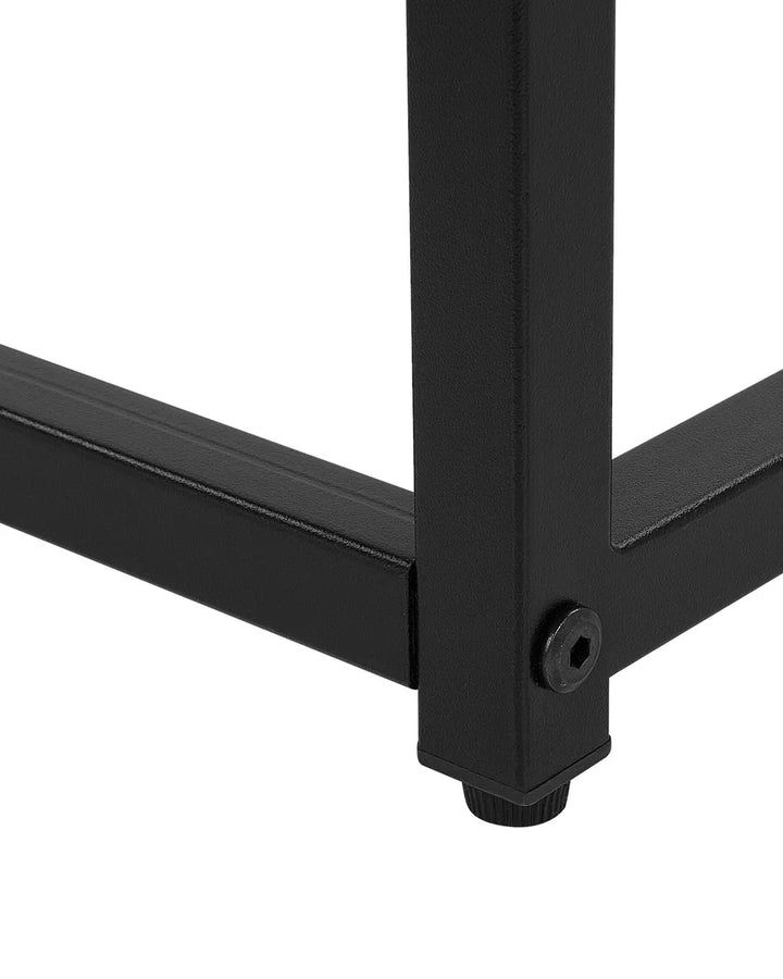 Console Table Brown Functional Storage Space Brento