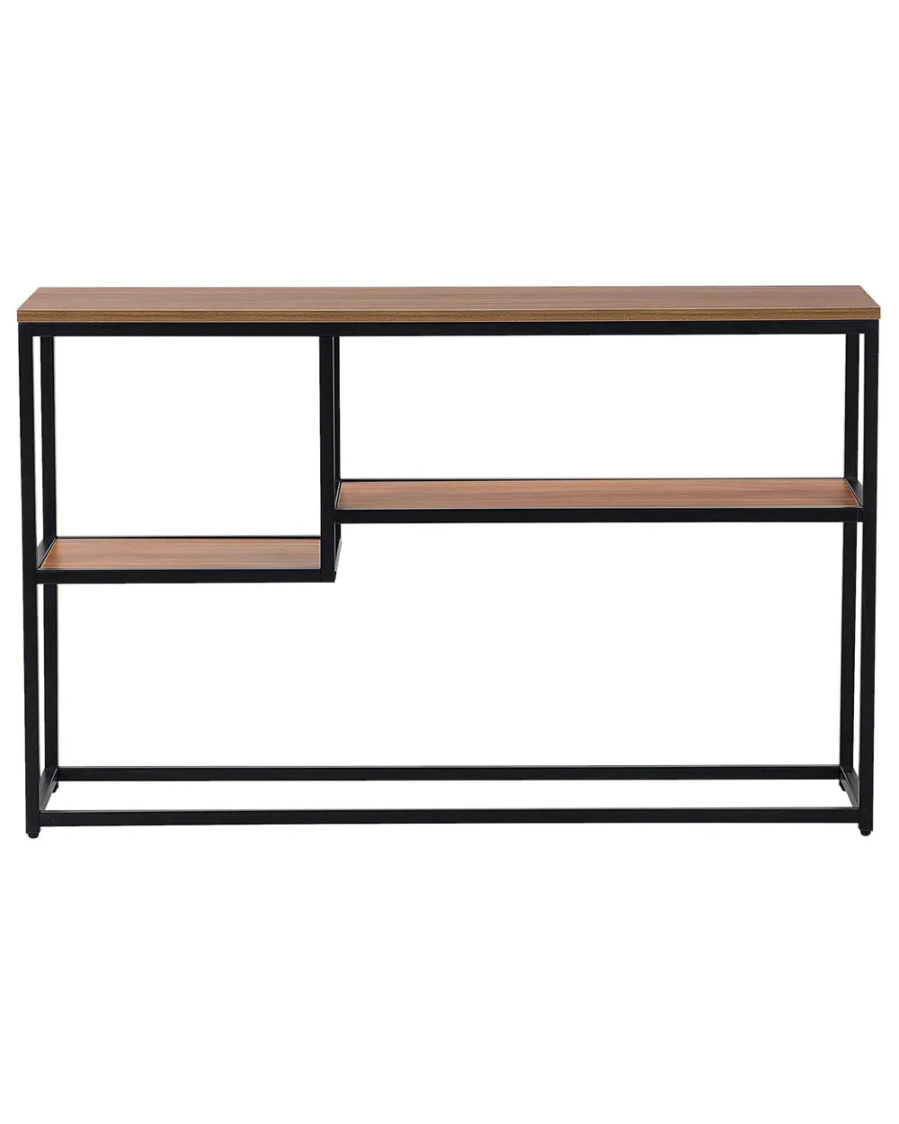 Console Table Brown Functional Storage Space Brento