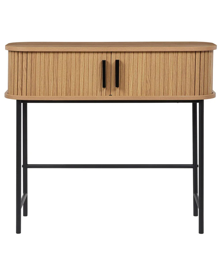 Console Table Brown Retro Style Quivara