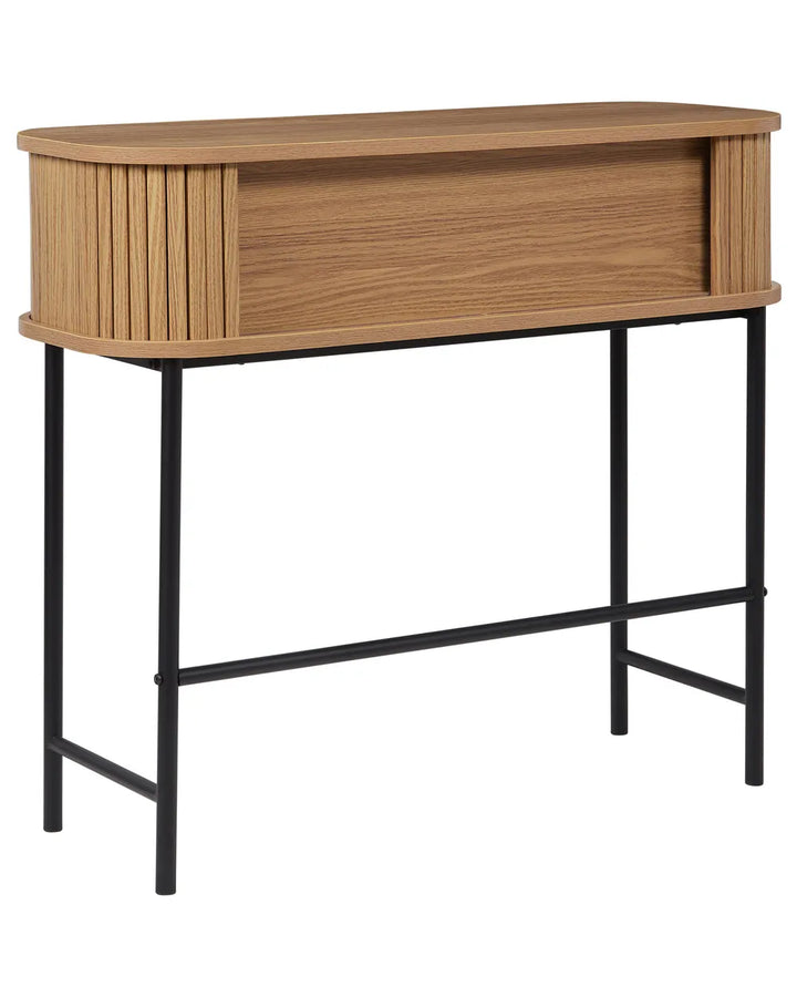 Console Table Brown Retro Style Quivara