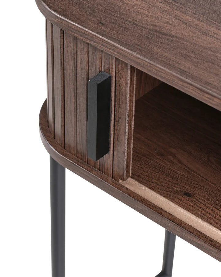 Console Table Dark Brown Retro Style Quivara