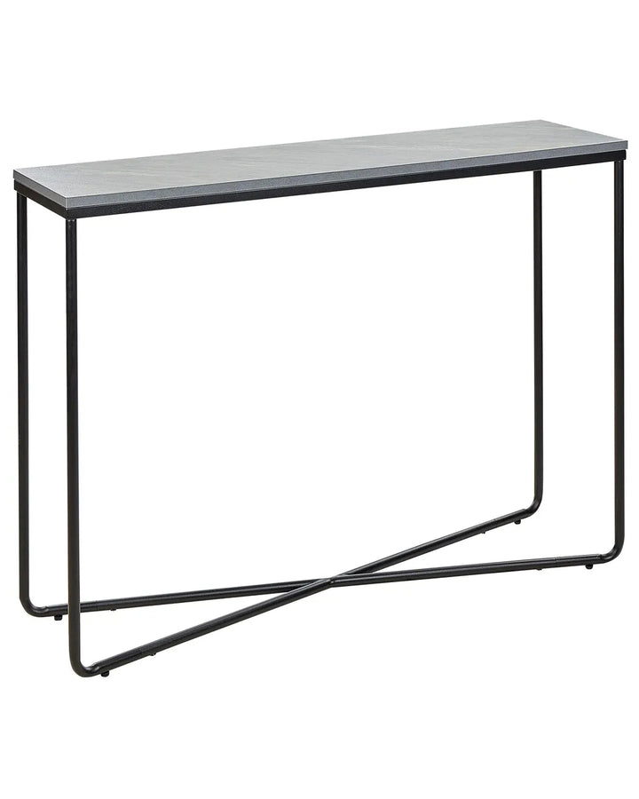 Console Table Grey Concrete Effect High Quality Castero
