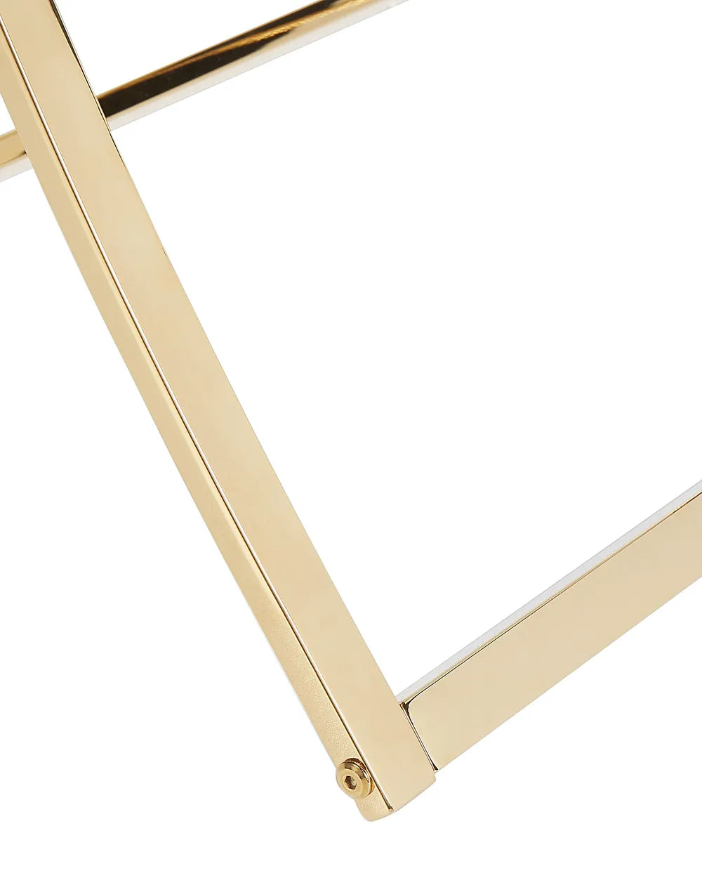 Console Table Tempered Glass Gold Robust Frame Genvia