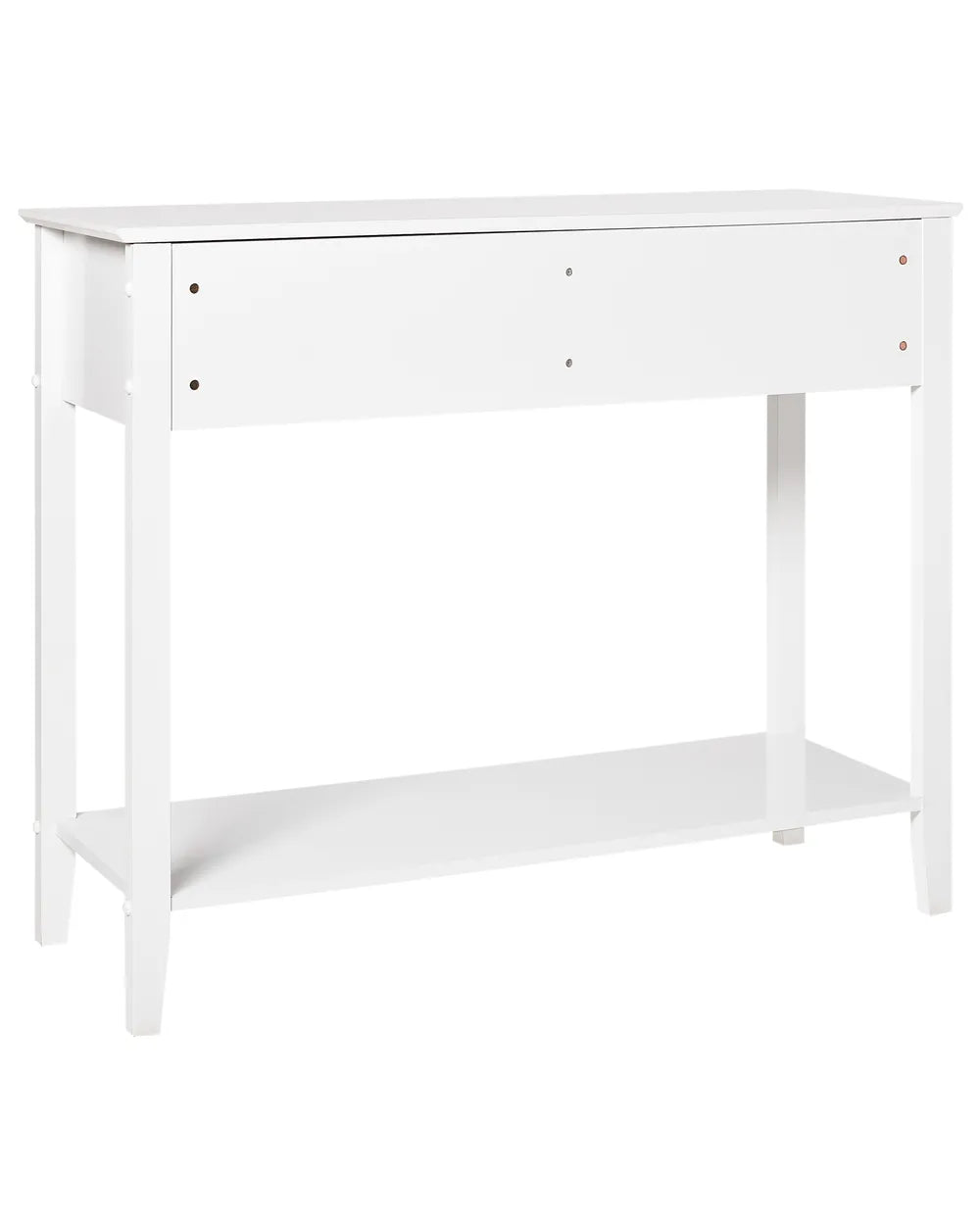 Console Table White Functional Storage Space Favora