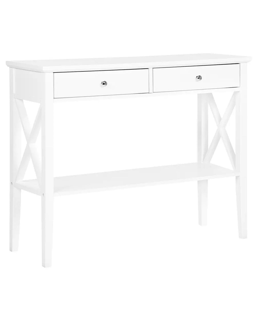 Console Table White High-Quality Materials Pavora
