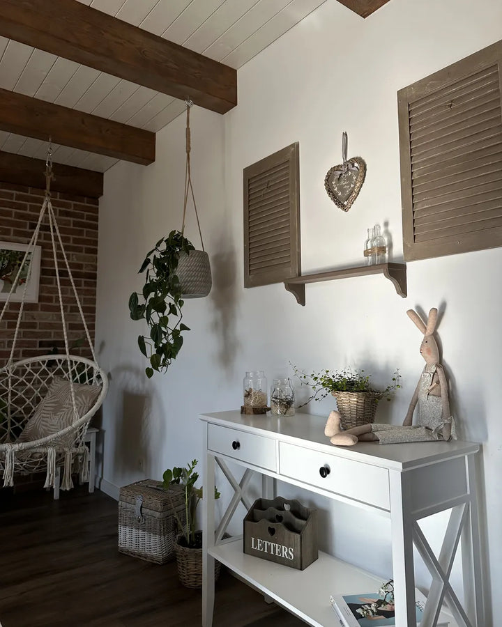 Console Table White High-Quality Materials Pavora