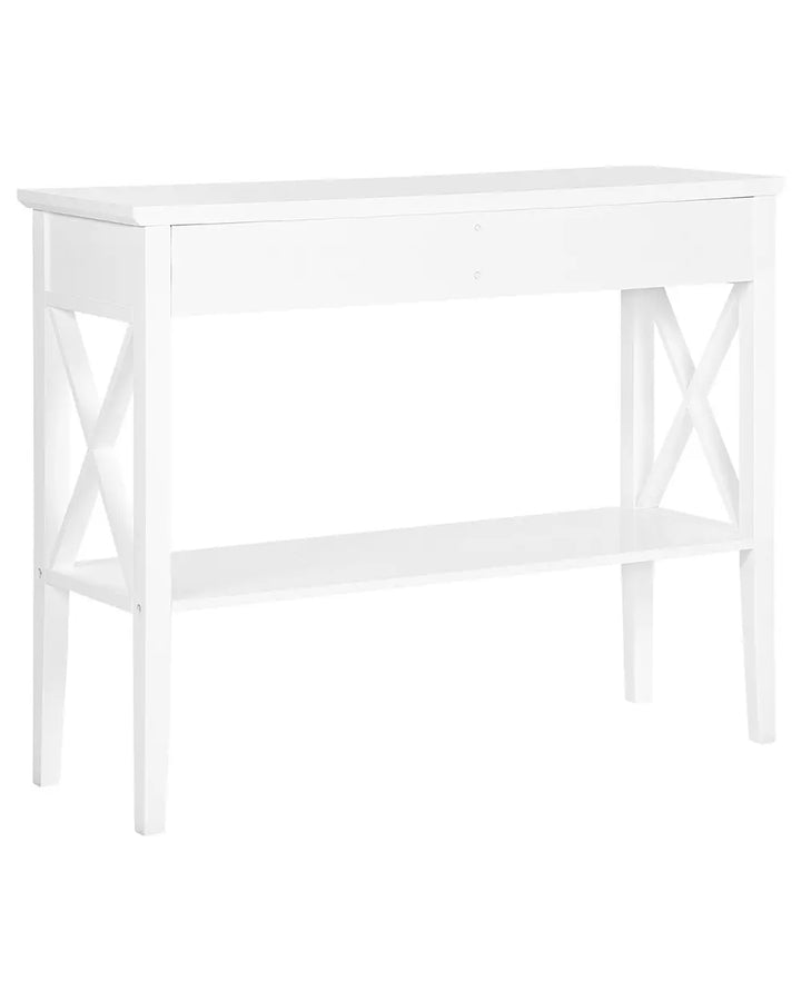Console Table White High-Quality Materials Pavora