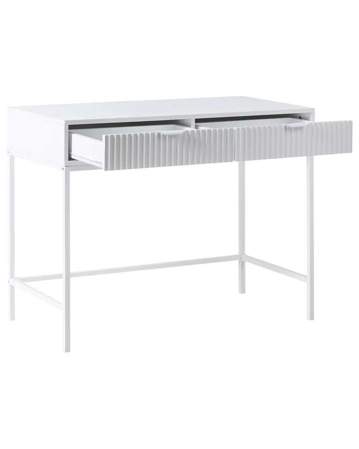 Console Table White Robust Frame Ulvion