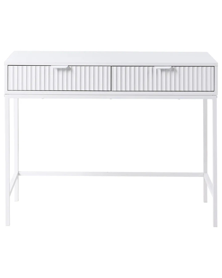 Console Table White Robust Frame Ulvion
