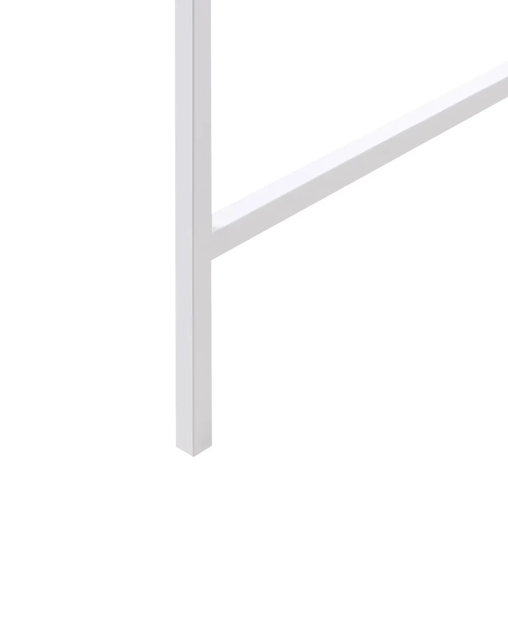 Console Table White Robust Frame Ulvion