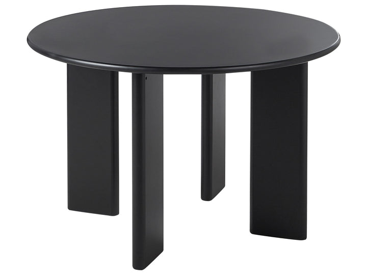 Cosmo Round Dining Table ⌀ 120 cm Black