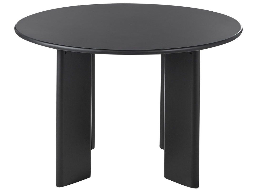 Calderon Round Dining Table ⌀ 120 cm Black