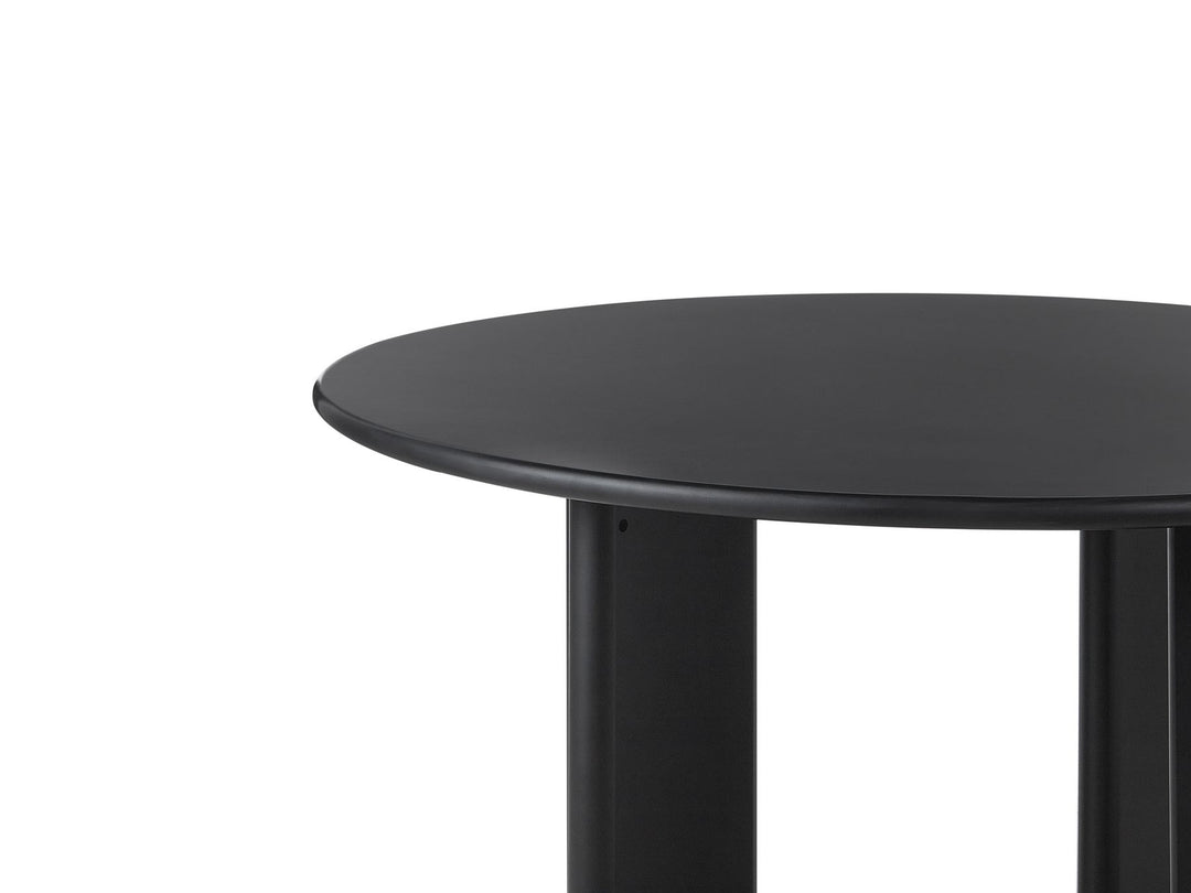 Calderon Round Dining Table ⌀ 120 cm Black