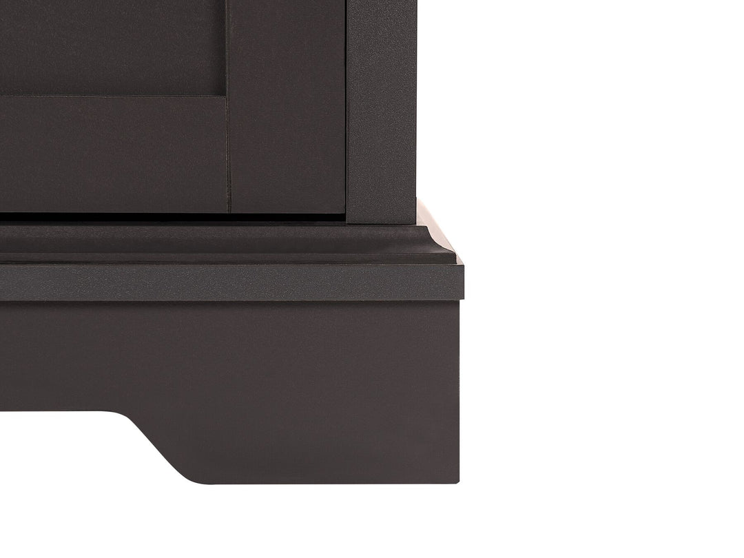TV Stand Dark Grey Kruszewski