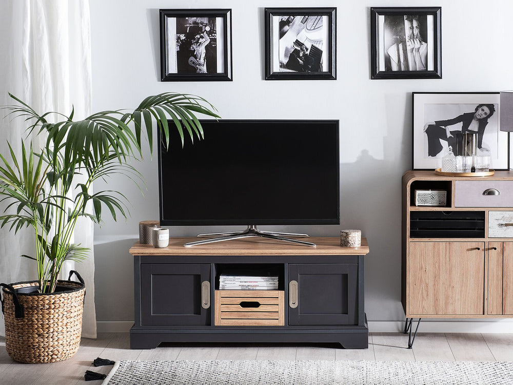 TV Stand Dark Grey GARET