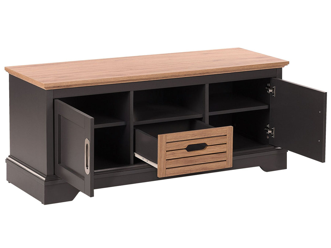 TV Stand Dark Grey Kruszewski