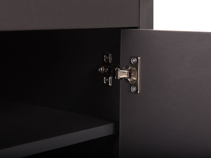 TV Stand Dark Grey Kruszewski
