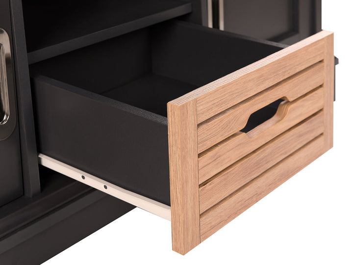 TV Stand Dark Grey Kruszewski