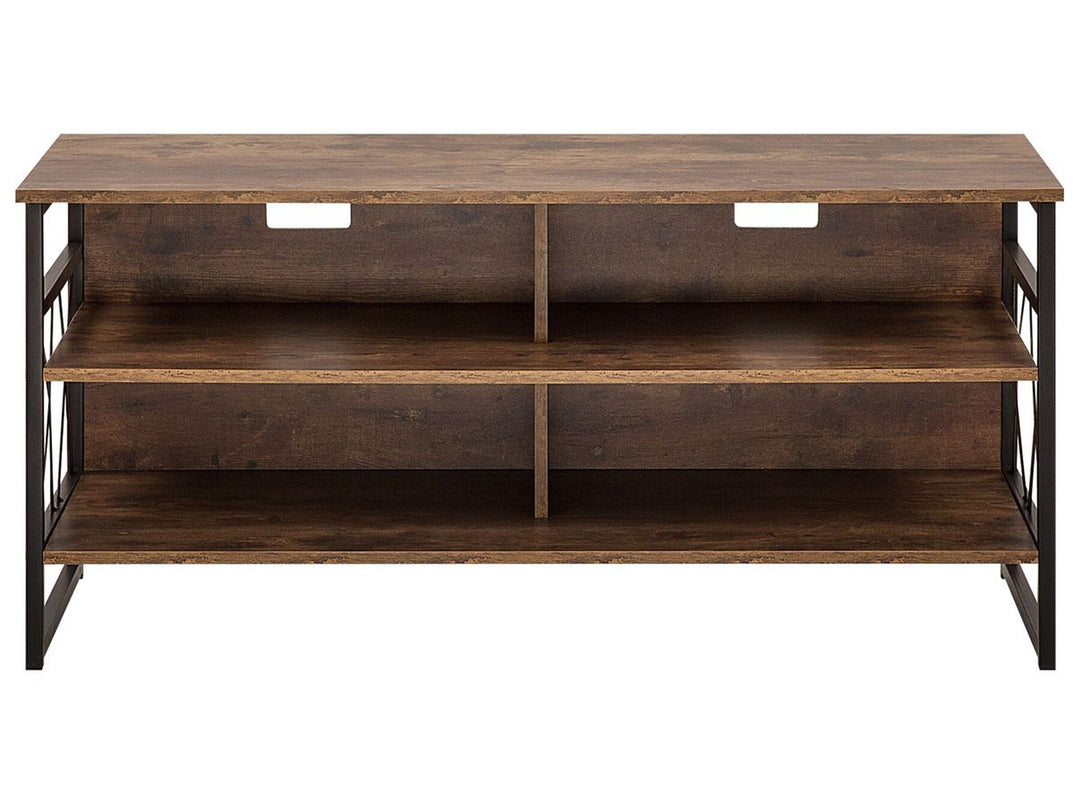 TV Stand Dark Brown Ashae
