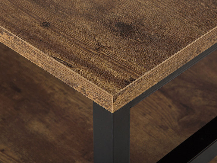 TV Stand Dark Brown Ashae
