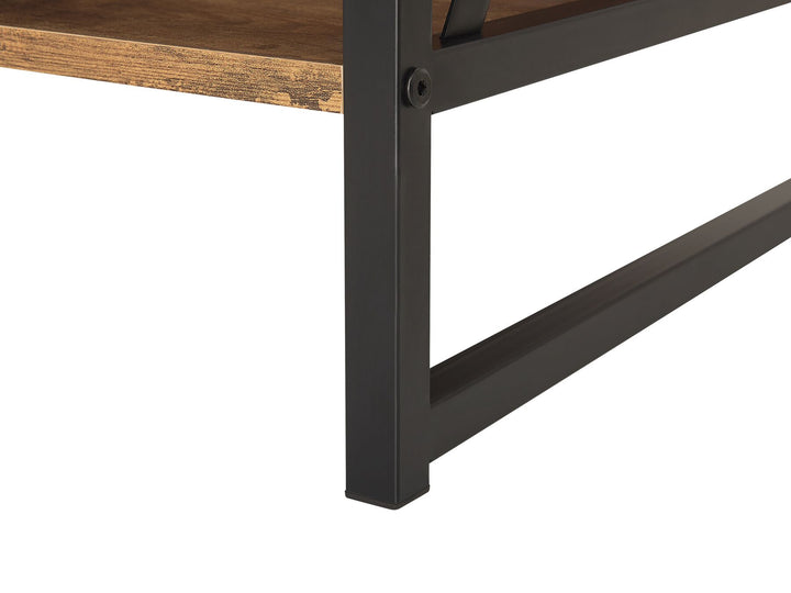 TV Stand Dark Brown Ashae