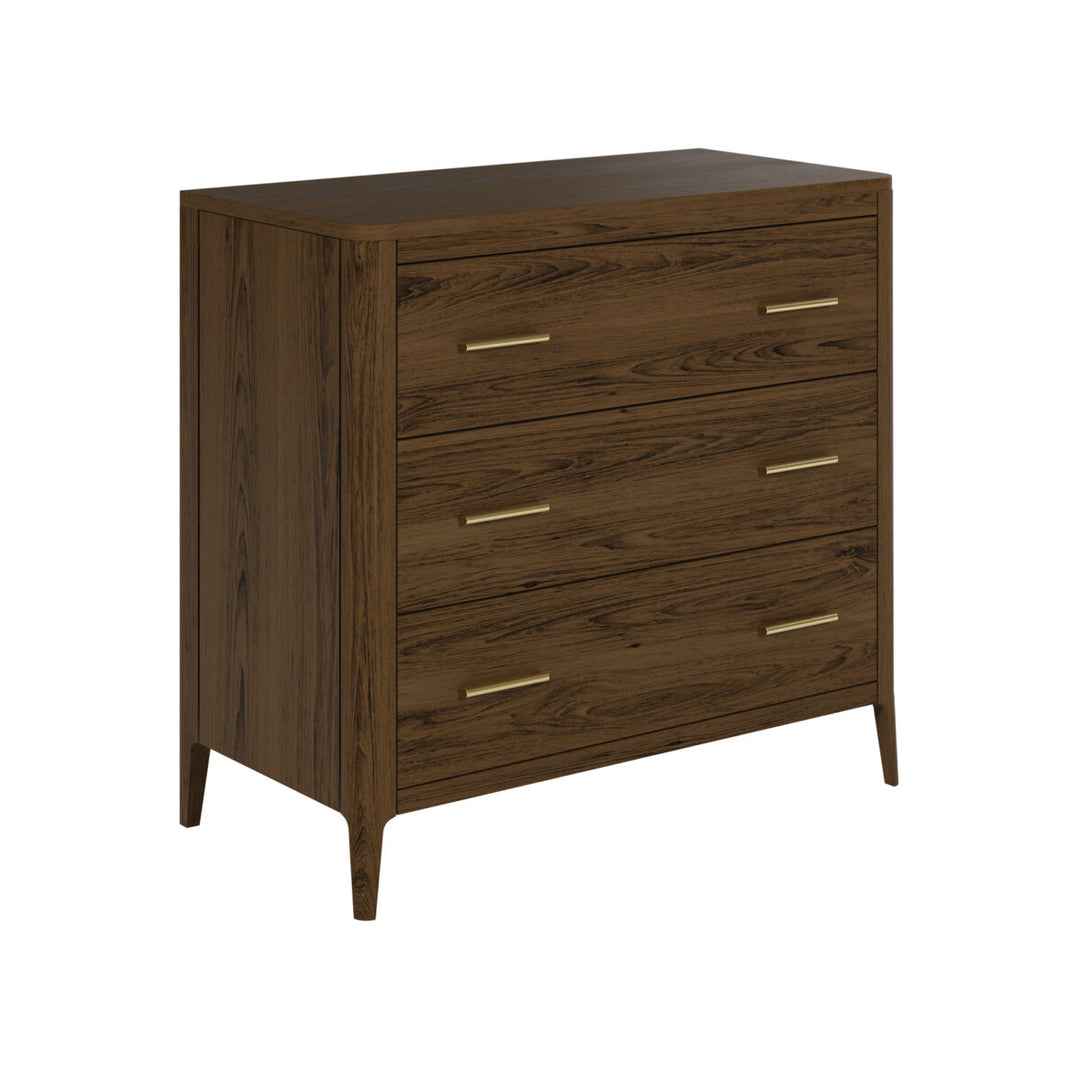 D.I.Designs Abberley 3 Drawer Chest Brown