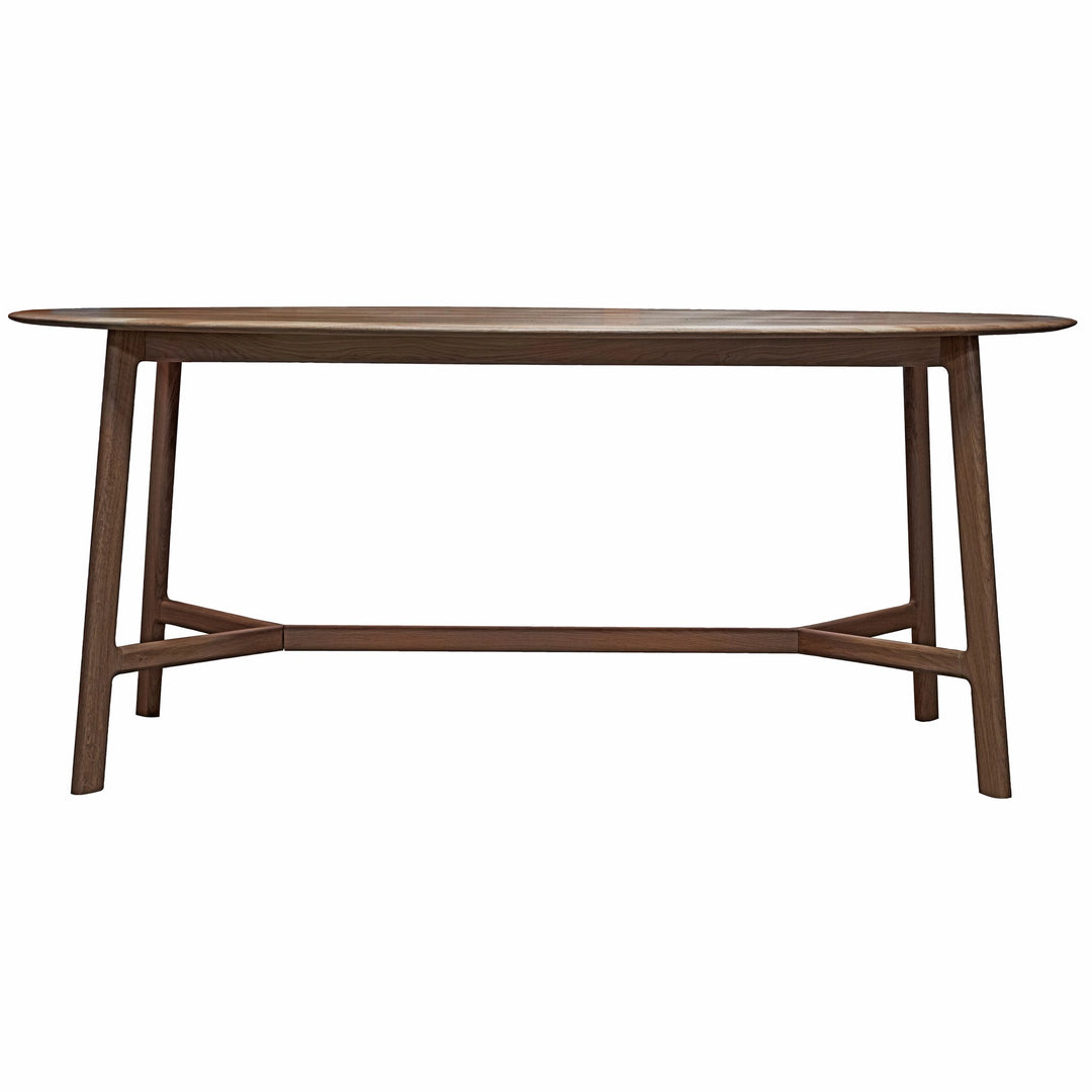 Madrid Oval Walnut Dining Table