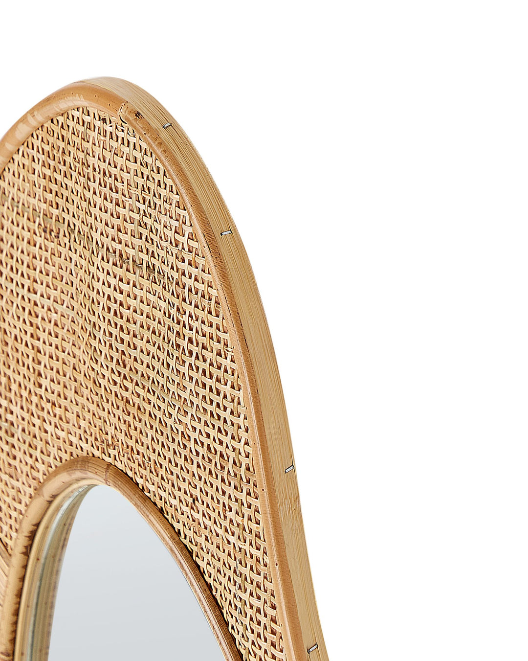 Dornes Wall Mirror Rattan Natural