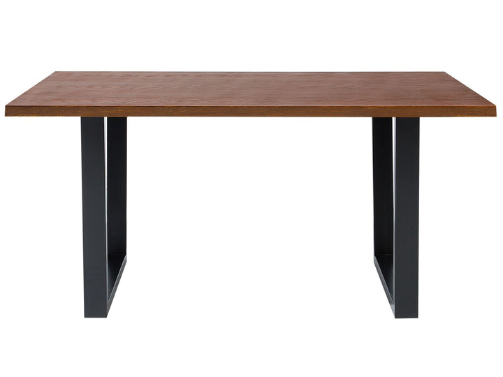 Zamir Dining Table 160 x 90 cm Dark Wood