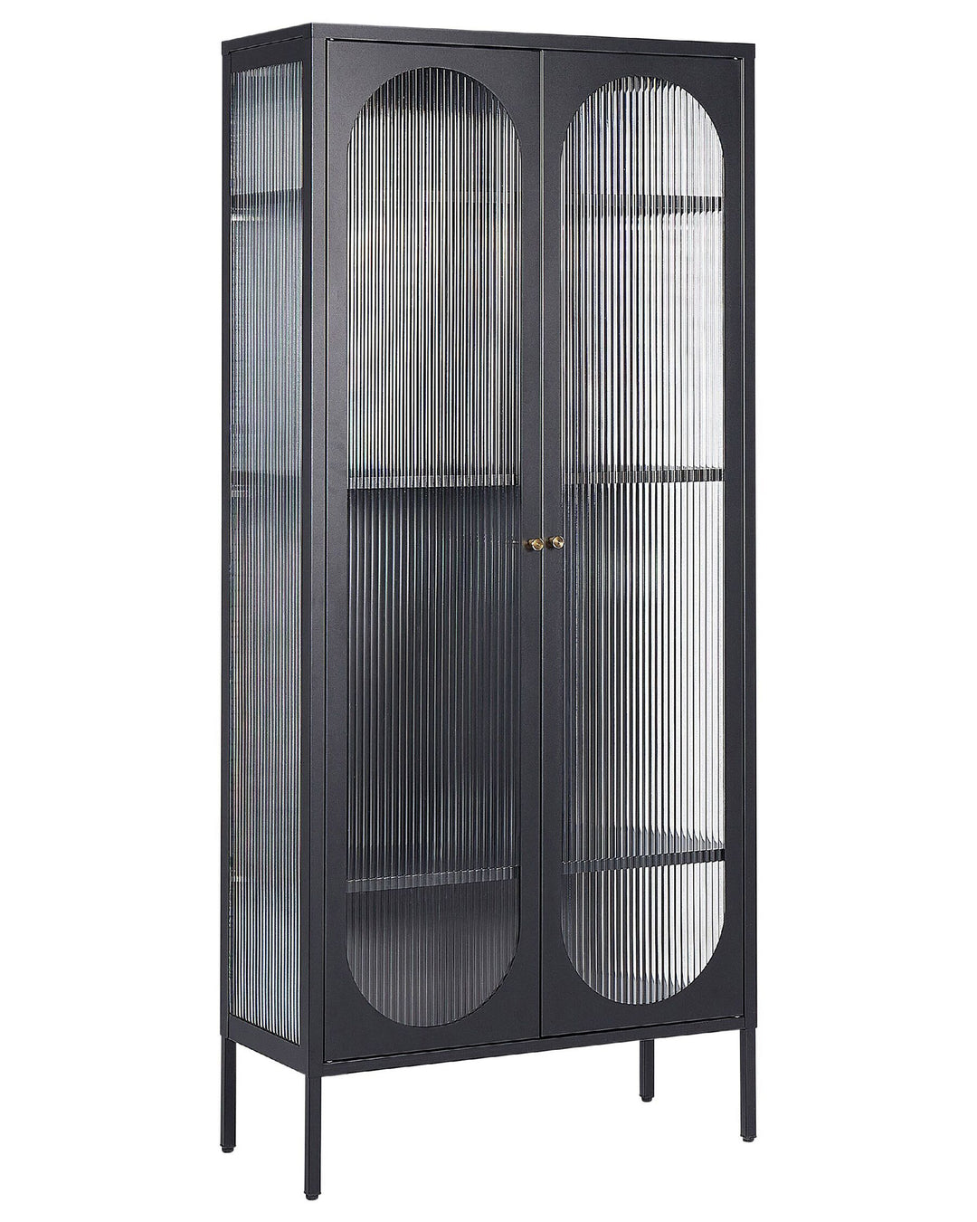 Display Cabinet Foxton Metal Black
