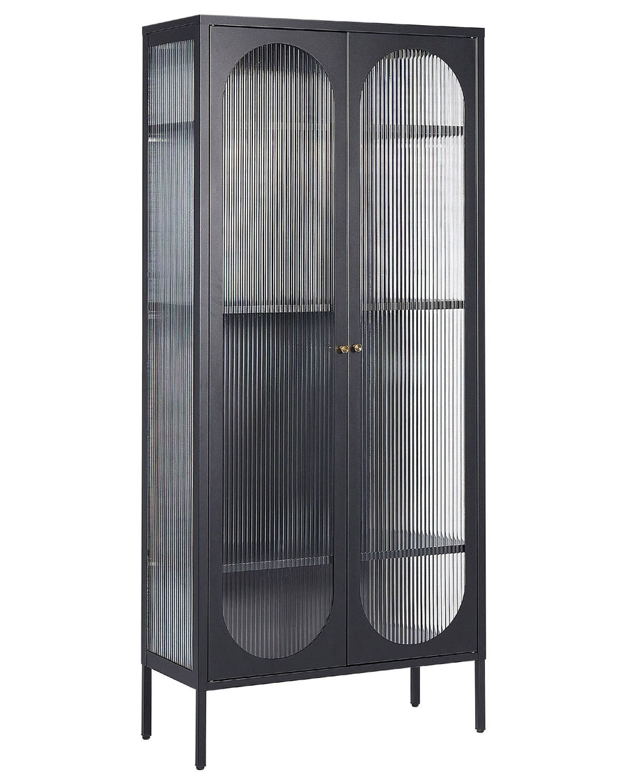 Display Cabinet Foxton Metal Black