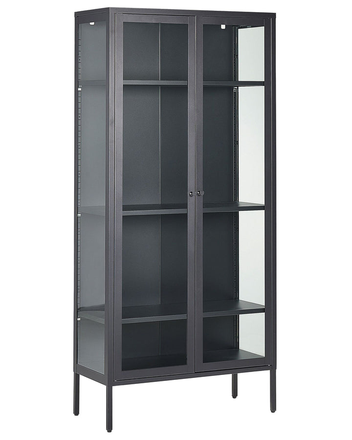 Display Cabinet Harty Metal Black