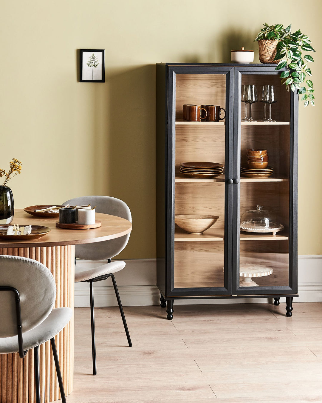 Display Cabinet Tingledale Black