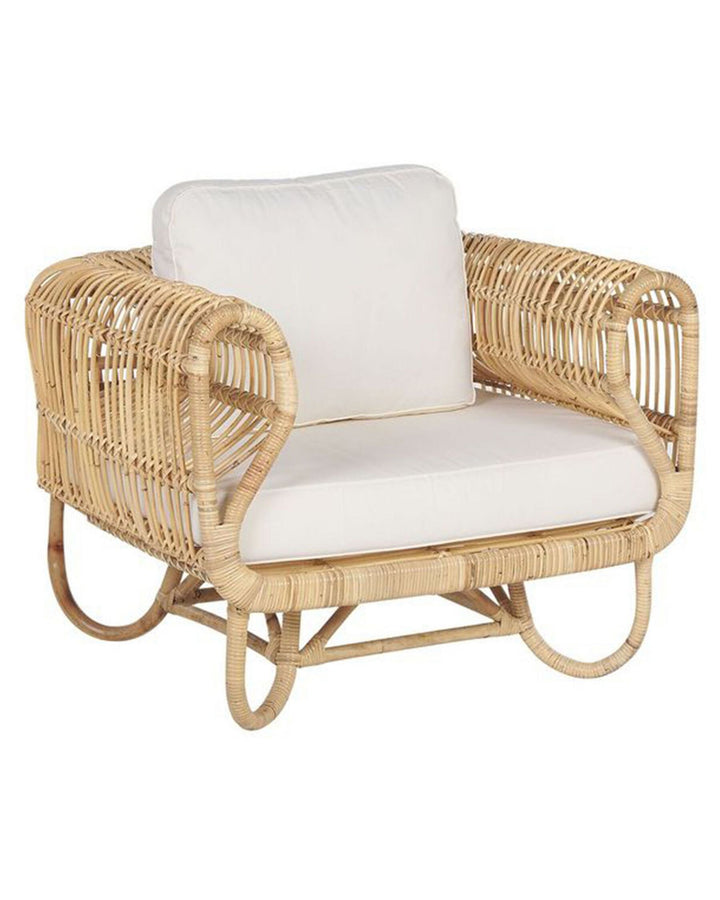 Dolcedo Rattan Armchair Beige