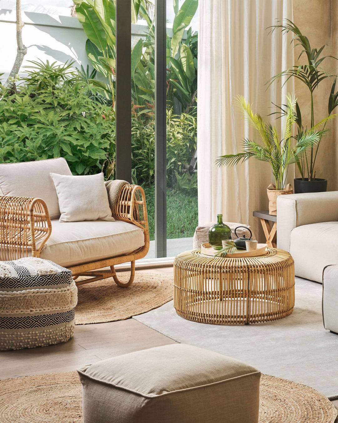 Dolcedo Rattan Armchair Beige